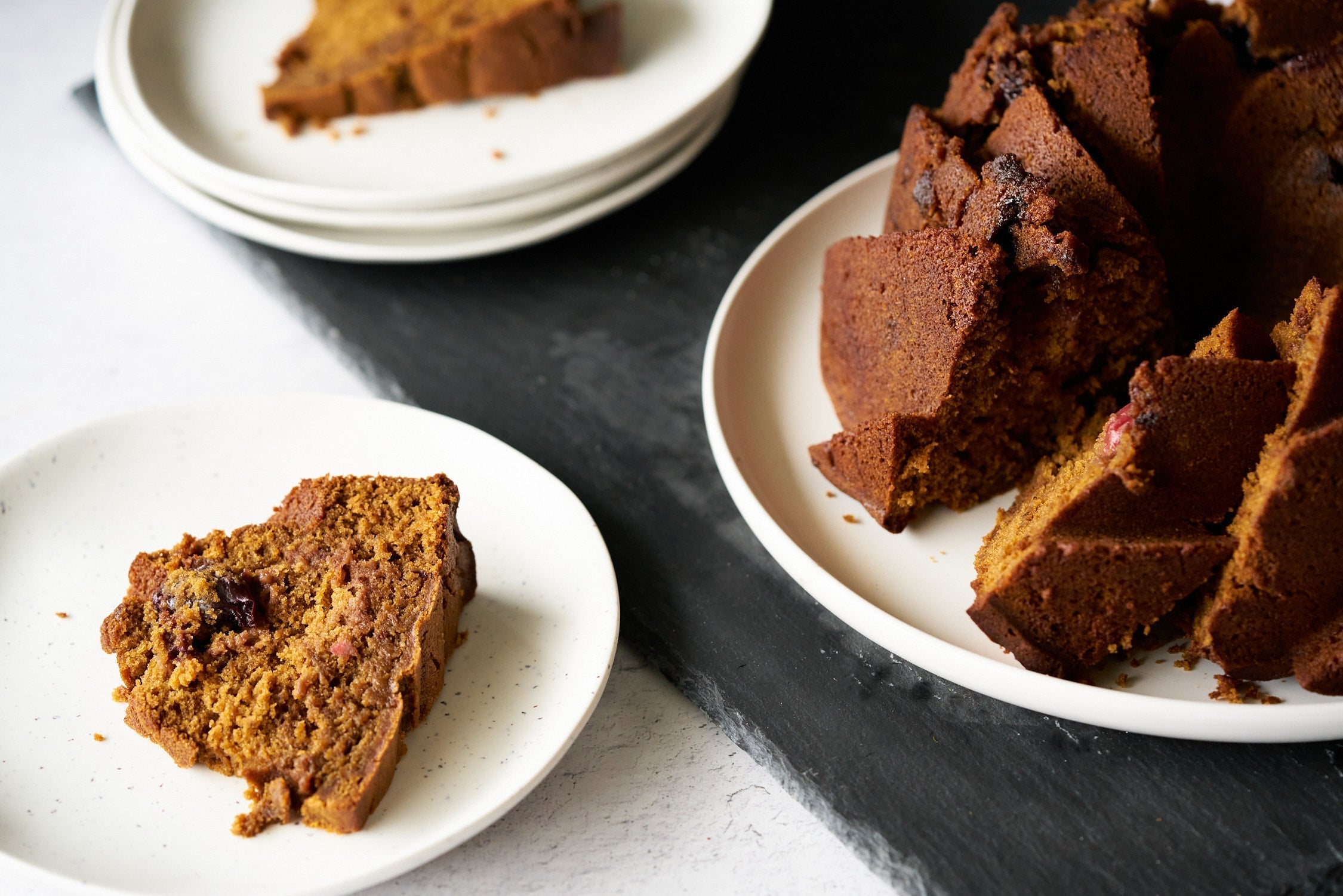 Cherry Gingerbread Bundt Cake Recipe | Wyman's