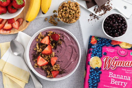 Mexican Chocolate Banana Smoothie Bowl