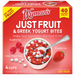 Wyman's Raspberry & Strawberry Just Fruit & Greek Yogurt Bites 