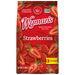 A bag of fresh-frozen PSS Strawberries.