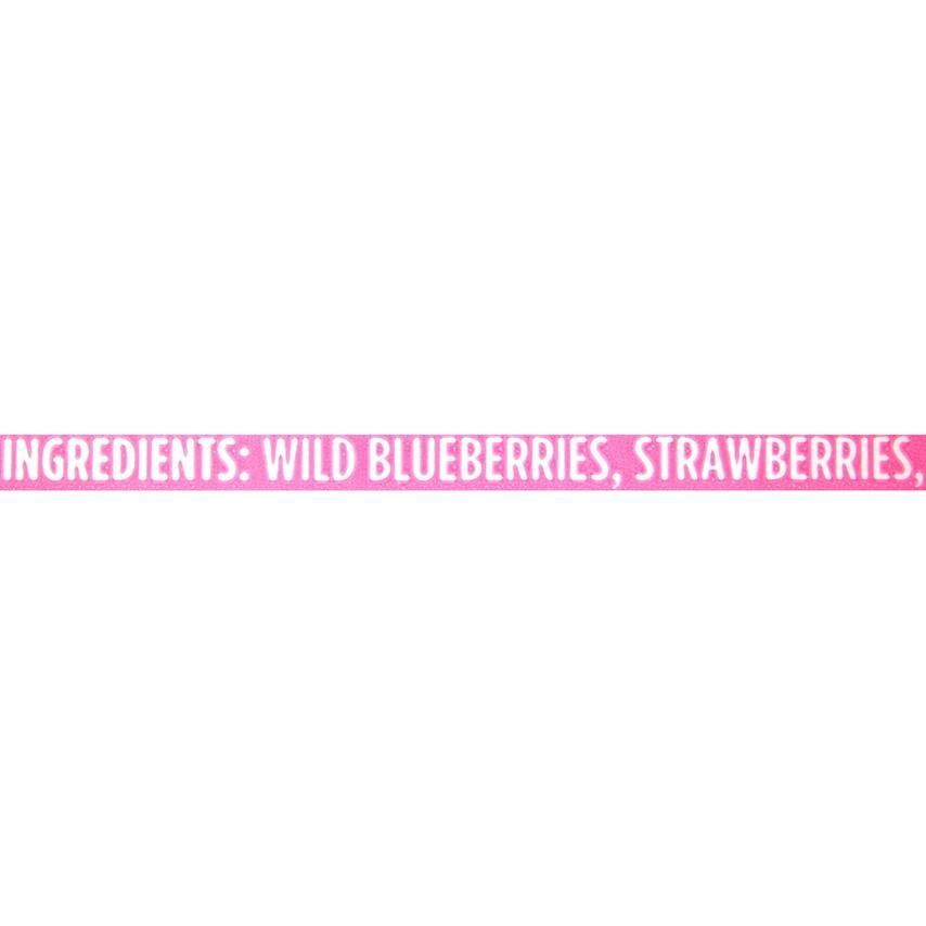 Ingredients: Wild blueberries, strawberries, PSS Banana Berry blend.