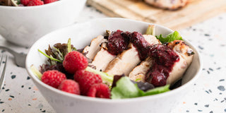 Broiled Berry Yogurt Chicken