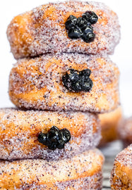 Wild Blueberry Donuts