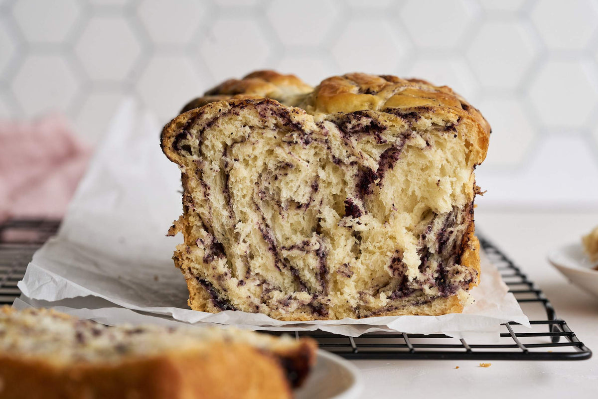 Blueberry Swirl Babka