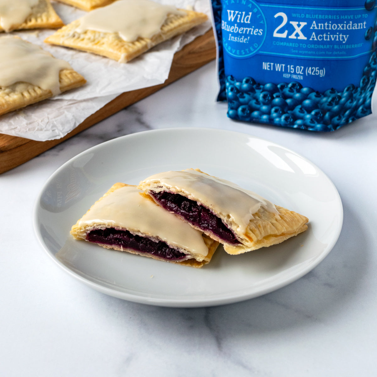 Wild Blueberry Apple Pop Tarts