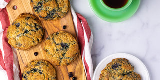 Wild Blueberry Spelt Scones