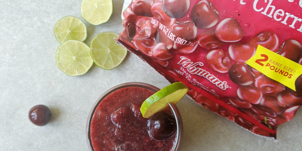 Frozen Cherry Lime Rickey
