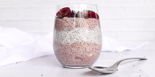 Overnight Tart Cherry Chia Pudding
