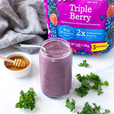 Fiber-ific Triple Berry Smoothie