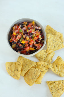Rainbow Blueberry Salsa