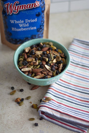 Homemade Trail Mix with Dried Wild Blueberries