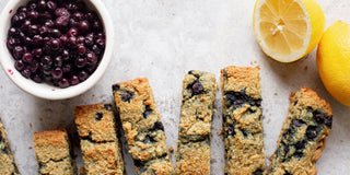 Lemon Wild Blueberry Bread