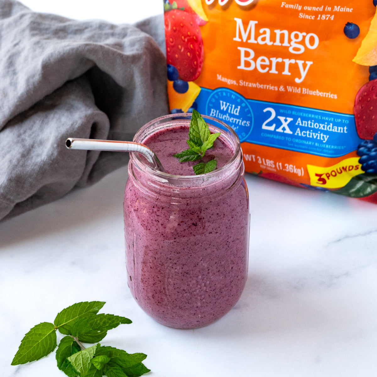 Mango-Mint Chiller