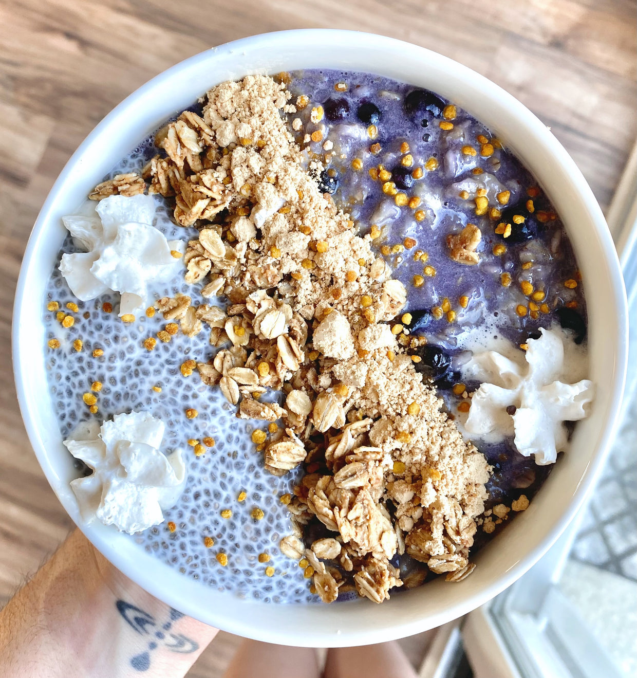 Wild Blueberry Protein Oatmeal