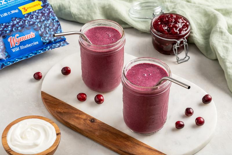 New England Fall Berry Smoothie