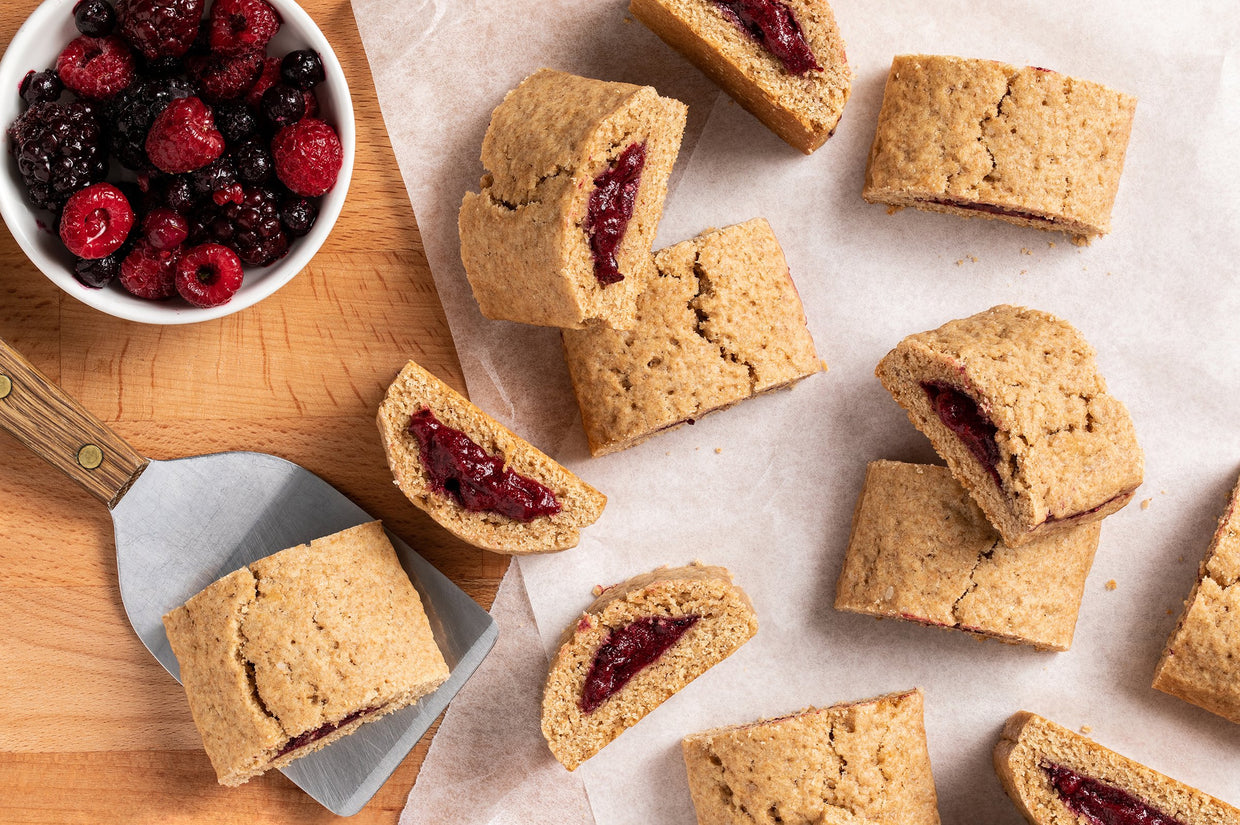 Triple Berry Snack Bars