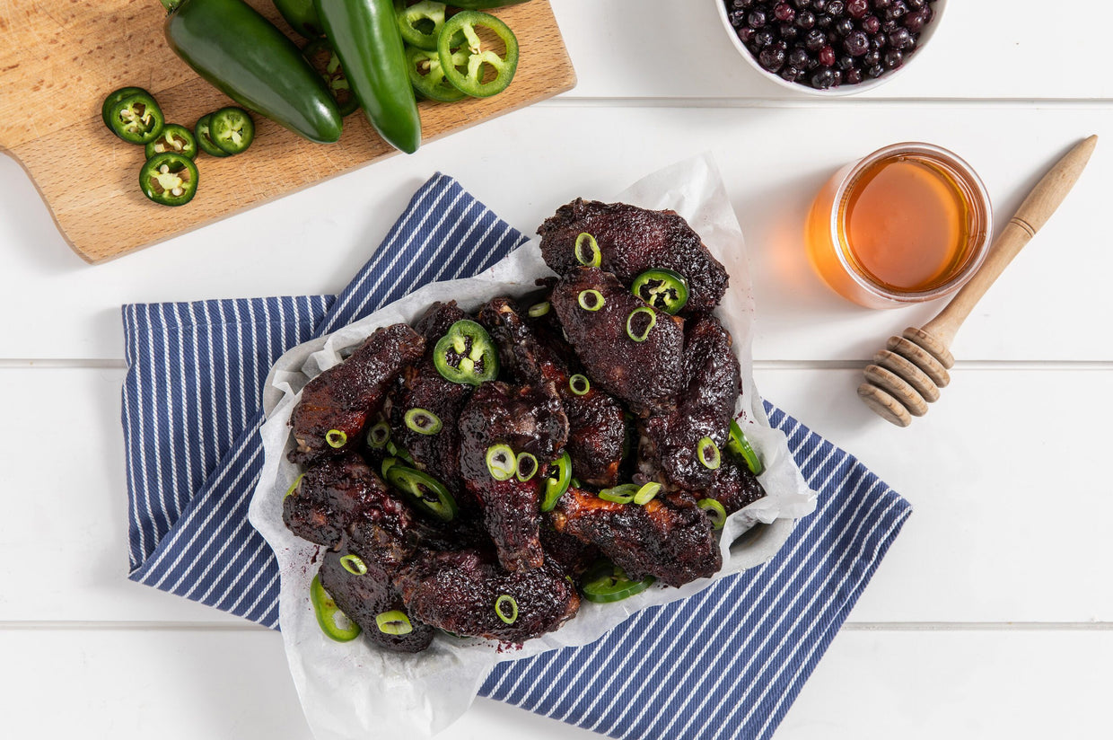 Wild Blueberry Chicken Wings