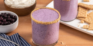 Wild Blueberry Cheesecake Smoothie