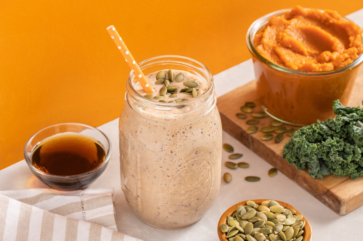 Cherry Berry Pumpkin Smoothie