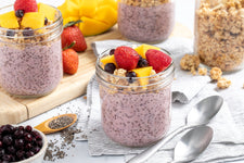 Mango Berry Chia Pudding