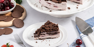 Cherry Berry Black Forest Icebox Cake