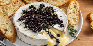 Wild Blueberry Baked Brie