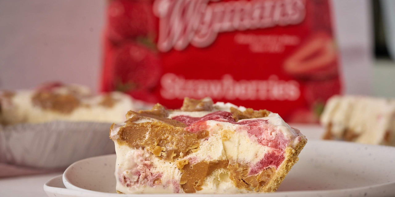 Peanut Butter & Jelly Ice Cream Pie