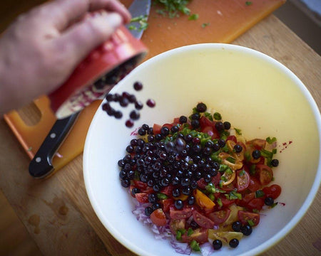 Wild Maine Blueberry & Mango Pico de Gallo