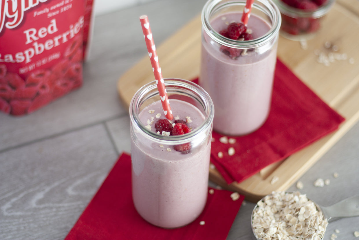 Rockin' Rolled Oats Raspberry Smoothie