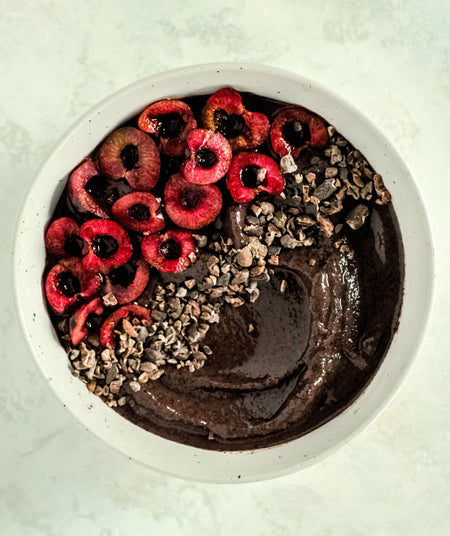 Chocolate Cherry Smoothie Bowl