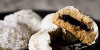 Wild Blueberry Pecan Snowballs