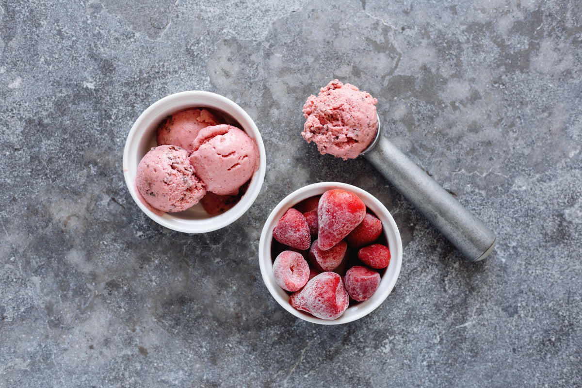 Strawberry + Chocolate Chunk Gelato