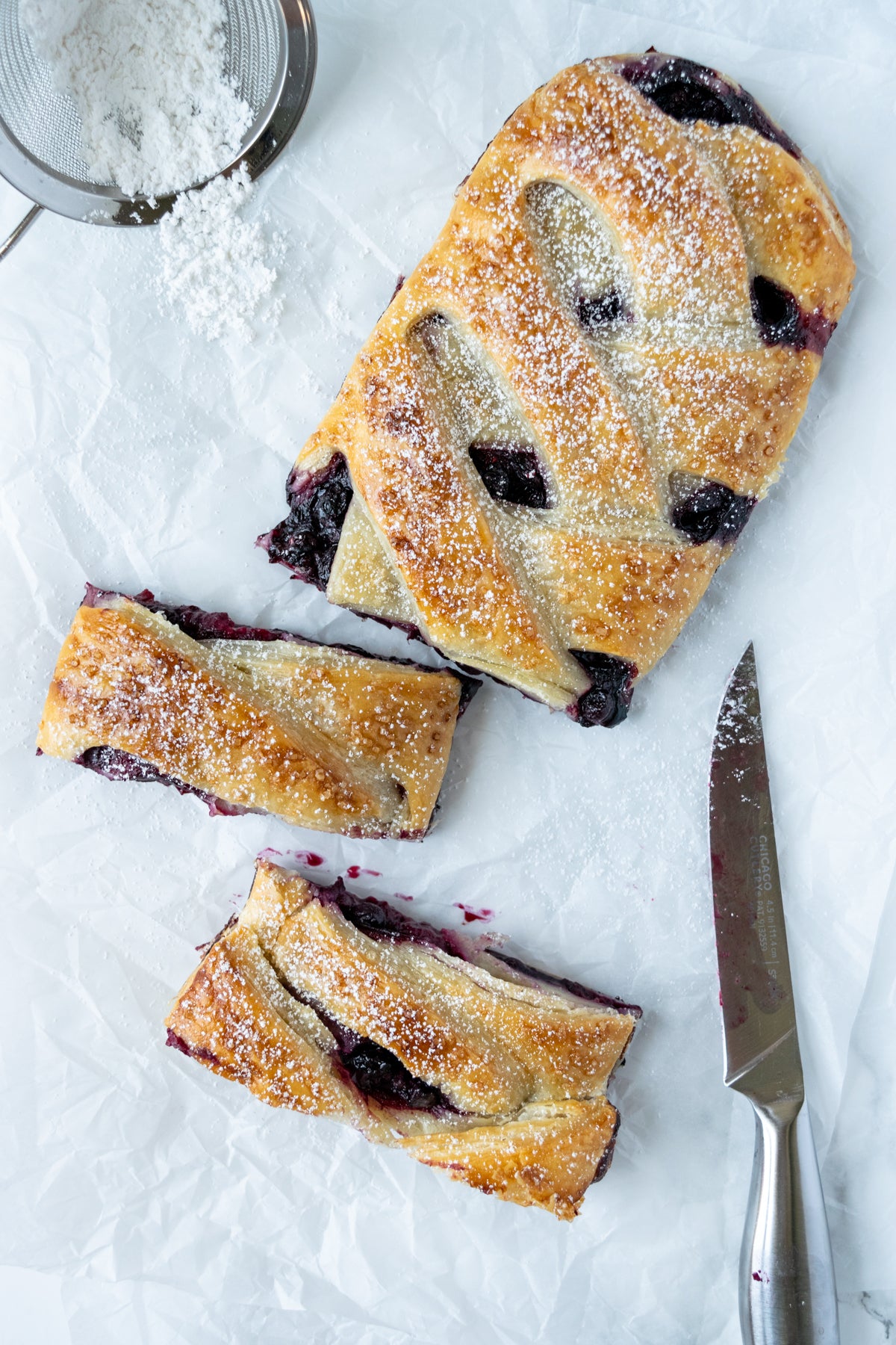 Triple Berry Strudel