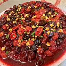 Wyman’s Sour Cherry Tart Tatin