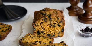 Wild Blueberry Pumpkin Bread