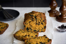 Wild Blueberry Pumpkin Bread