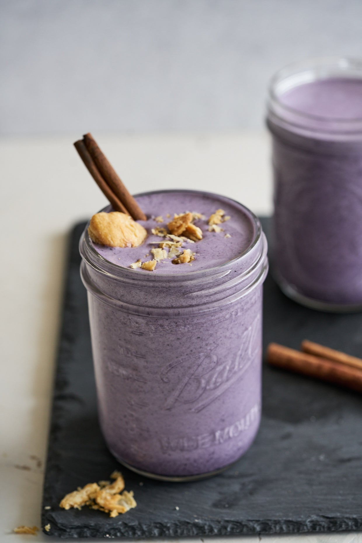Wild Blueberry Pie Smoothie