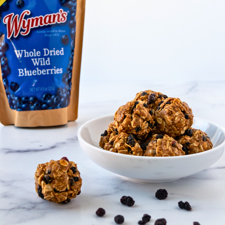 Wild Blueberry Almond Energy Bites