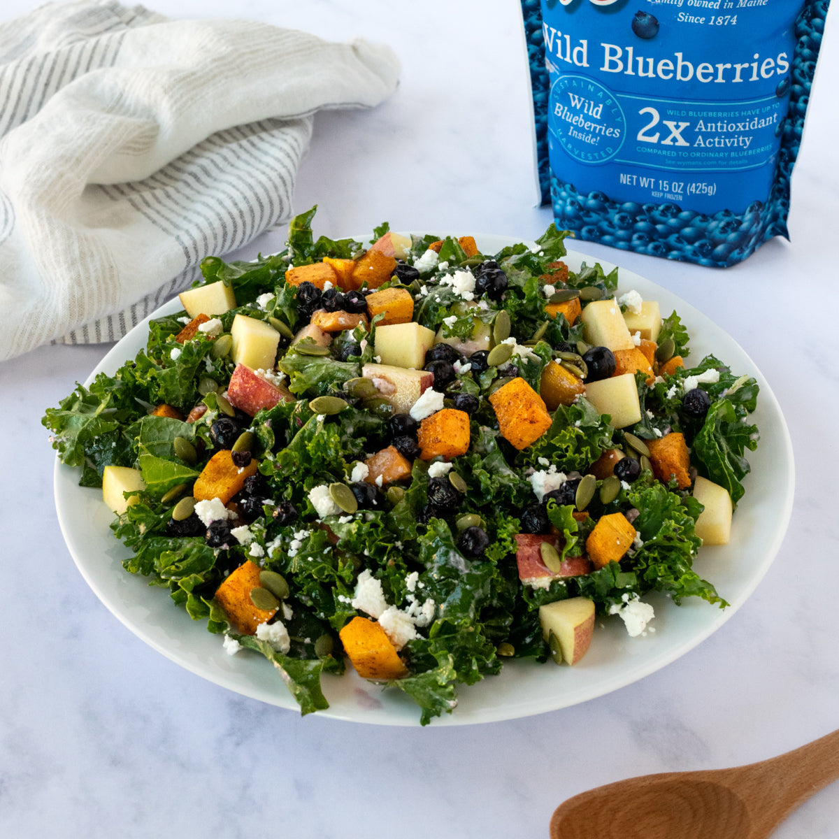 Wild Blueberry Fall Harvest Salad