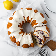Wild Blueberry Lemon Bundt Cake
