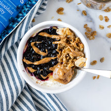 Wild Blueberry Pie Yogurt Bowls