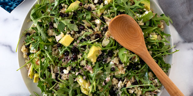 Wild Blueberry Quinoa Salad