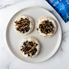 Wild Blueberry Rice Cake Snacks
