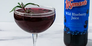 Wild Blueberry Sparkler Cocktail