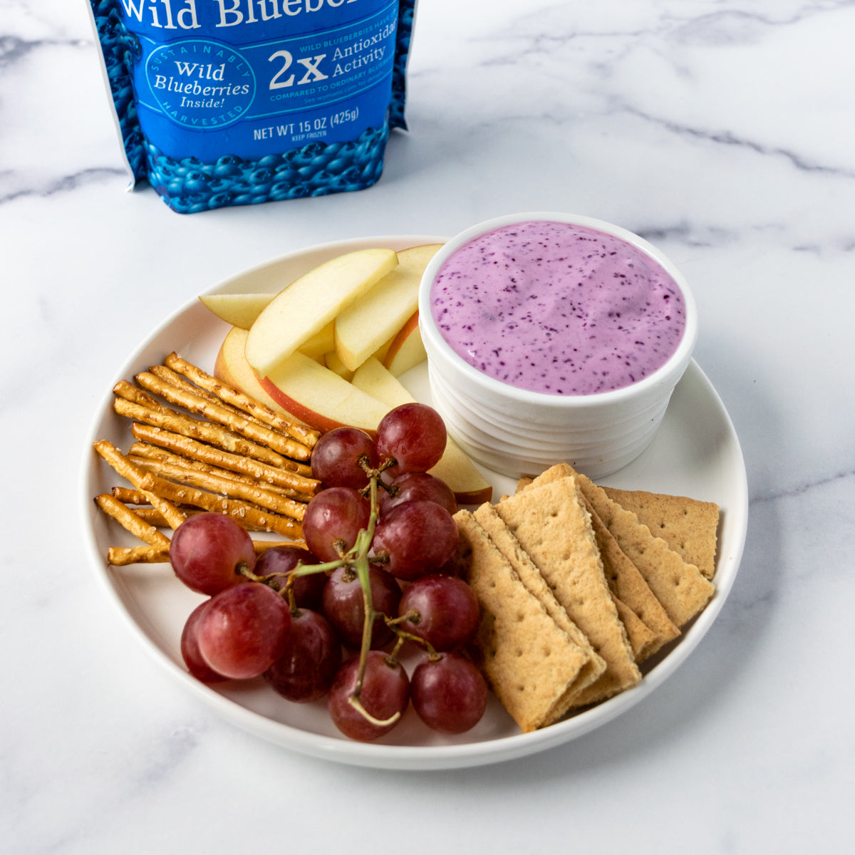Wild Blueberry Yogurt Dip