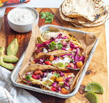 Mango Berry Fish Tacos