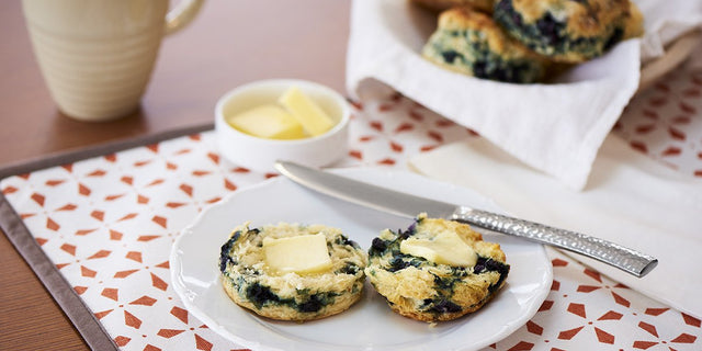 Wild Maine Blueberry Biscuits