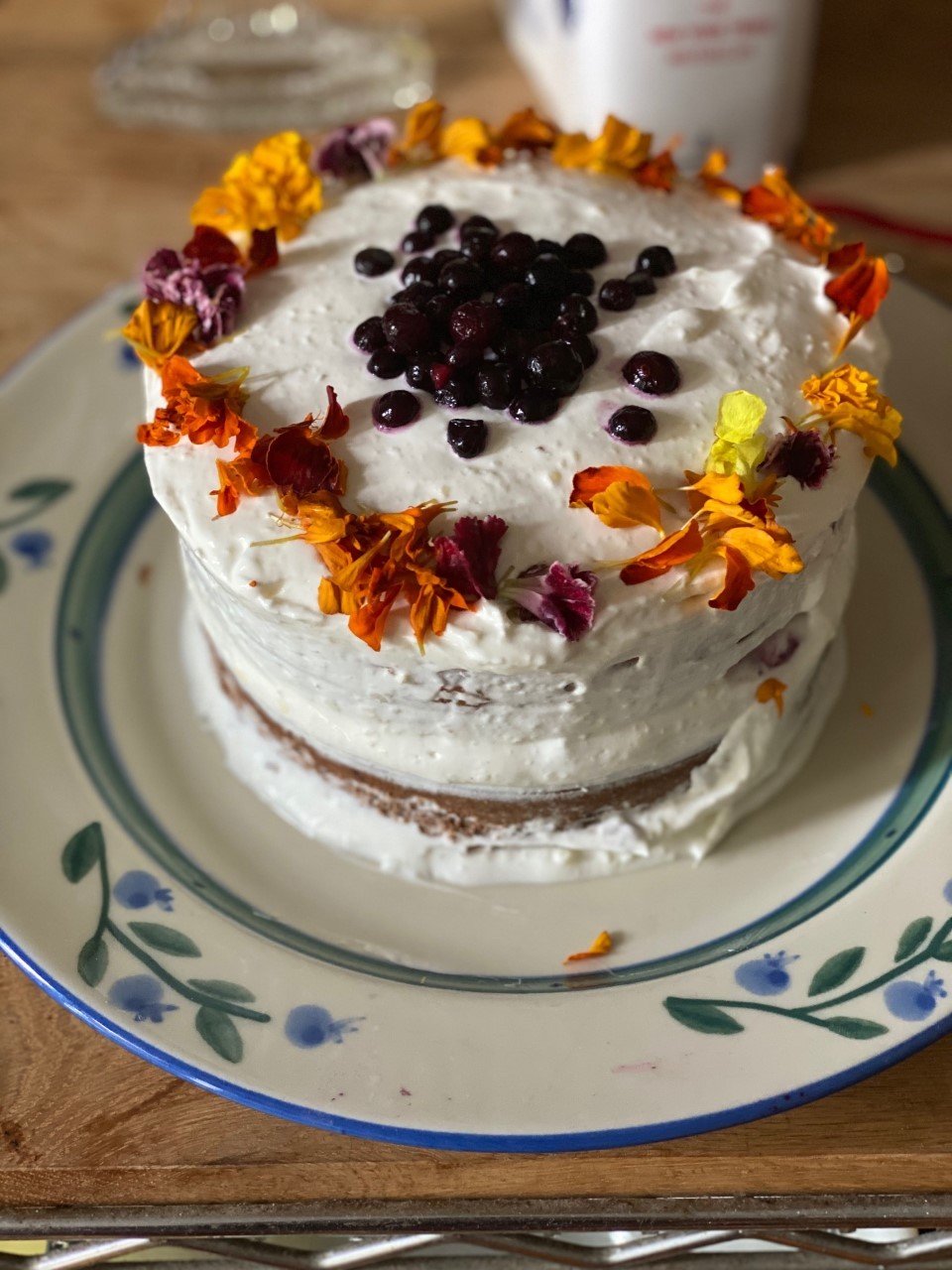 Wild Blueberry Cake