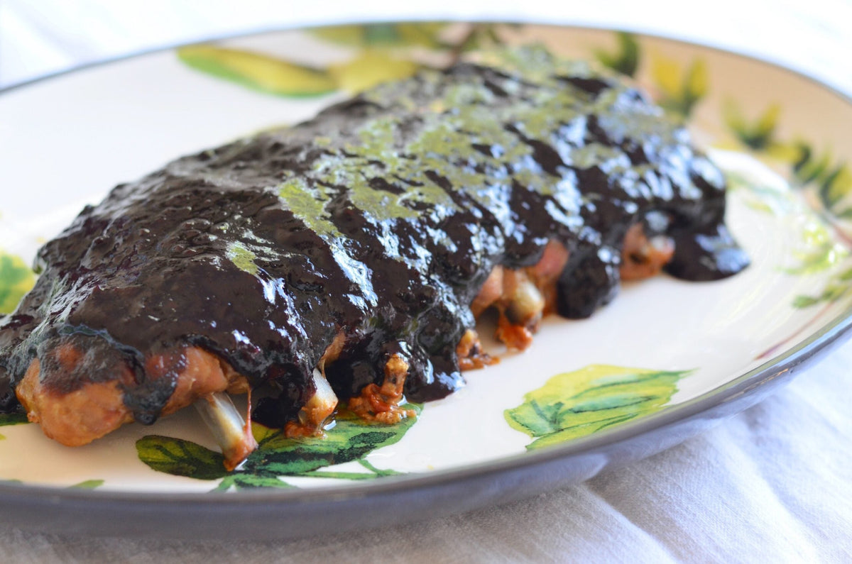 Wild Blueberry BBQ Ribs Recipe | Wyman's