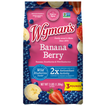 A bag of Wyman's Banana Berry cereal, packed with vitamin C and antioxidants.